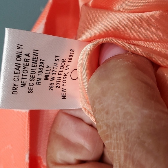 An Original Millyof New York dress, peach color. Size 6. Back zipper. S… - Picture 13 of 13